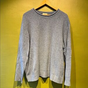 L.L. Bean Men’s Cashmere Blue Sweater